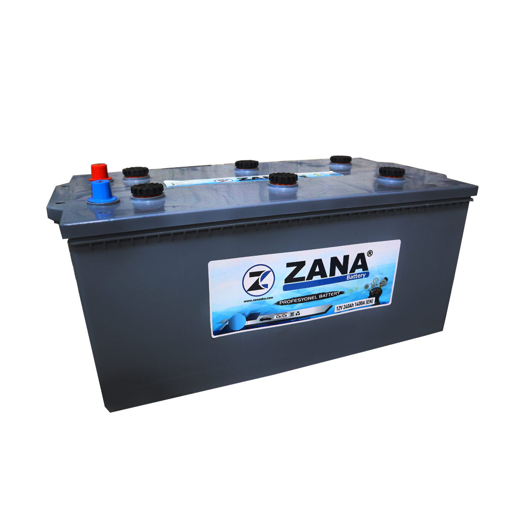 12 V 225AH 1350A(EN) CA/CA BATTERY ZANA AKÜ MARİN DÜZ KUTUP C(D6) BAKIMLI